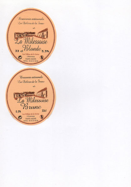 étiquettes de la collection