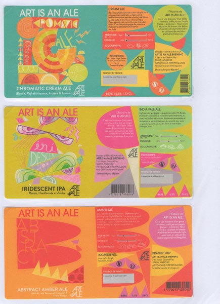 �tiquettes Art is an Ale Brewing