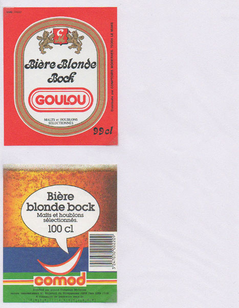 étiquettes de la collection