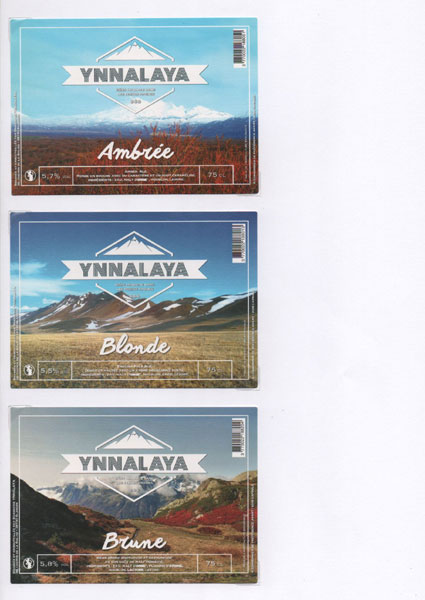 étiquettes de la collection