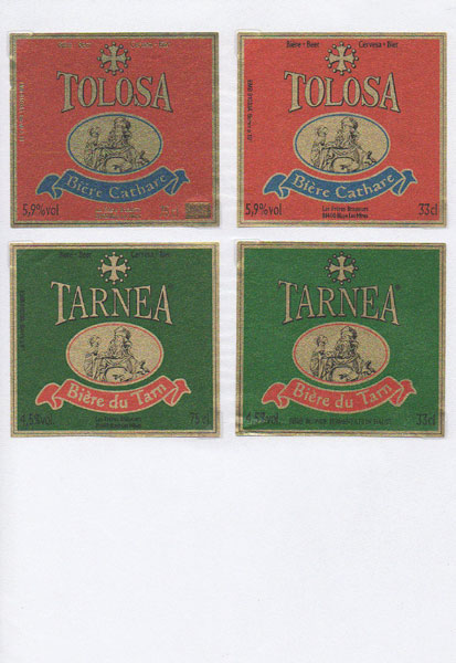 étiquettes de la collection