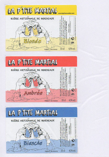 étiquettes de la collection
