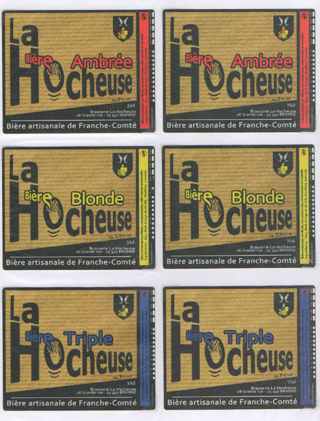 étiquettes de la collection