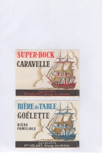étiquettes de la collection