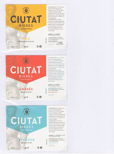 étiquettes de la collection