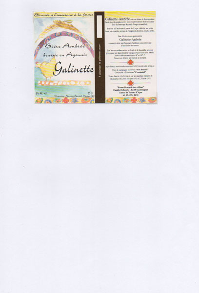 étiquettes de la collection