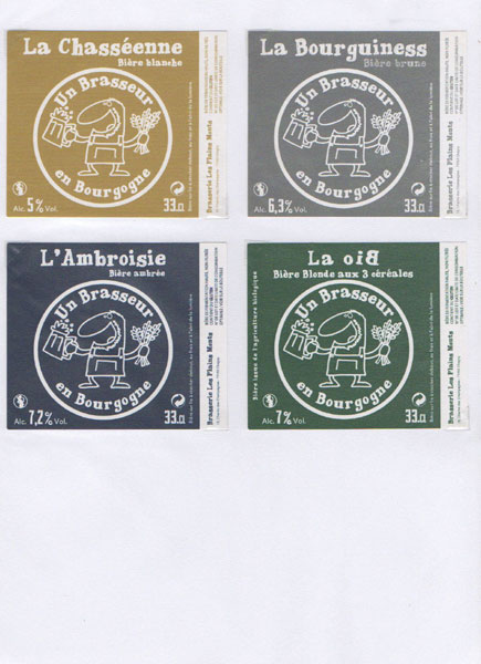 étiquettes de la collection