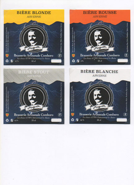 étiquettes de la collection
