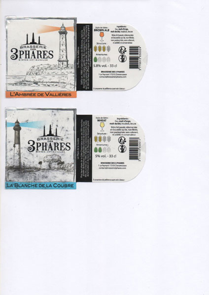 étiquettes de la collection