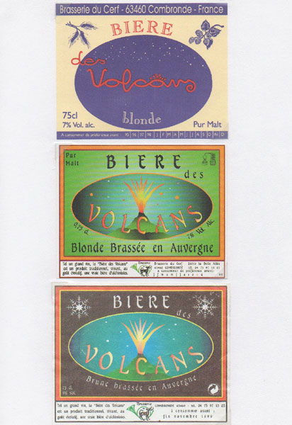étiquettes de la collection