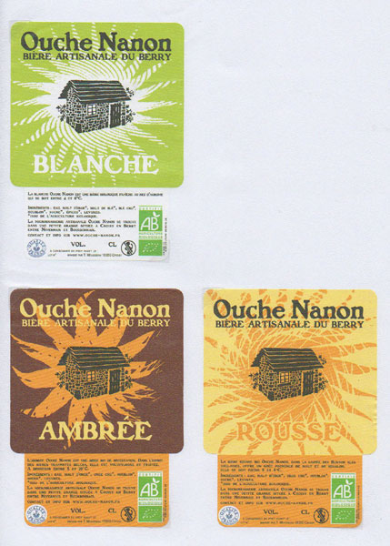 étiquettes de la collection