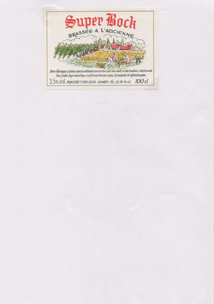 étiquettes de la collection