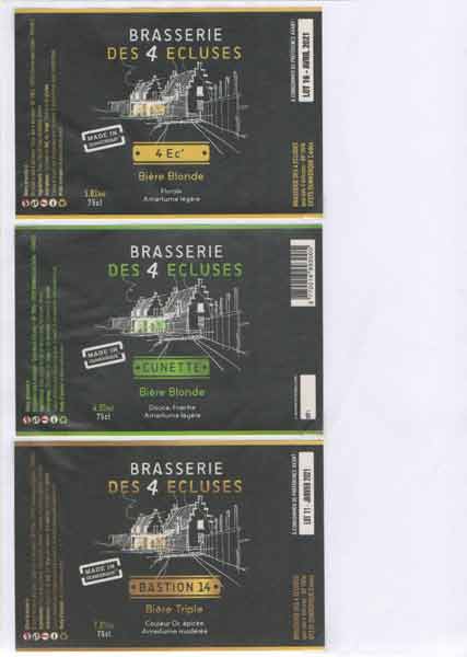 tiquettes de la collection