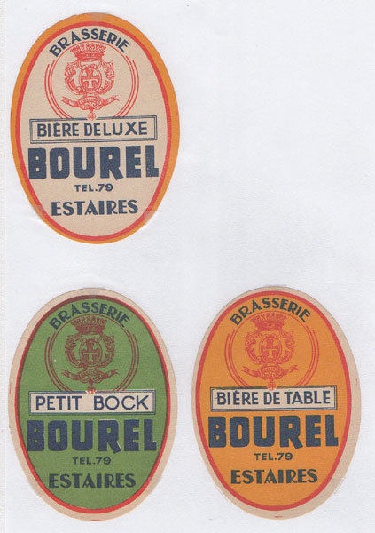 étiquettes de la collection