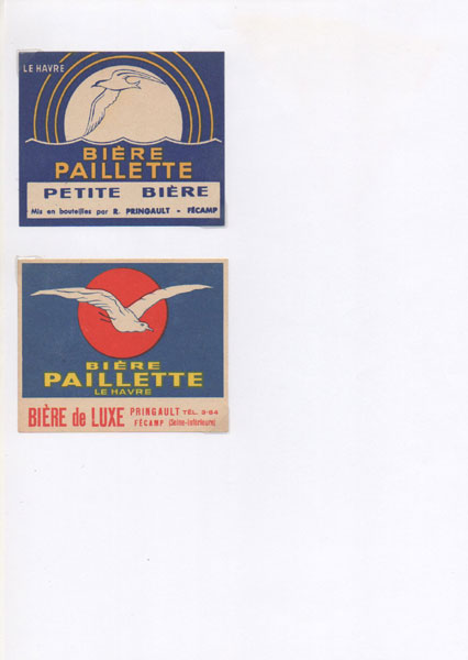 étiquettes de la collection