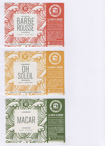 étiquettes de la collection