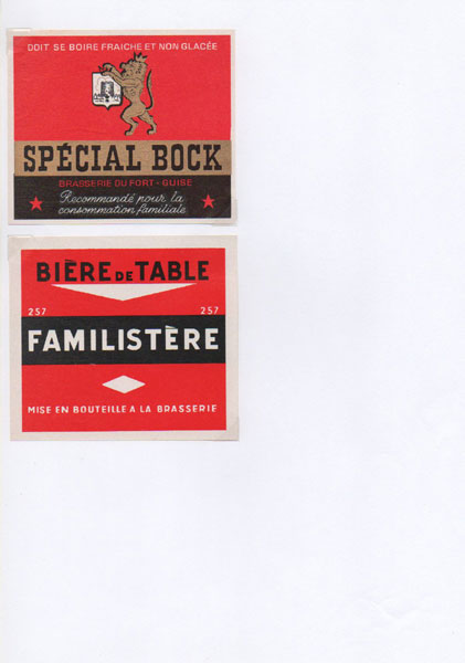 étiquettes de la collection