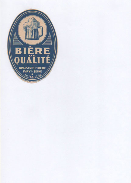 étiquettes de la collection