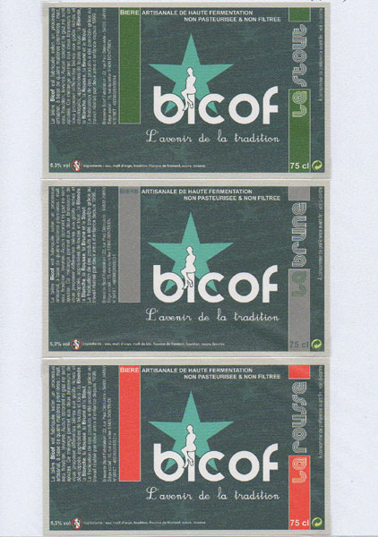étiquettes de la collection