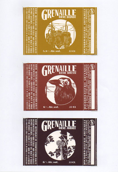 étiquettes de la collection