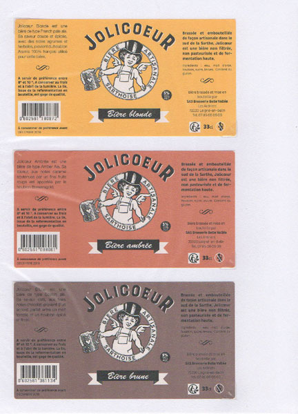 étiquettes de la collection