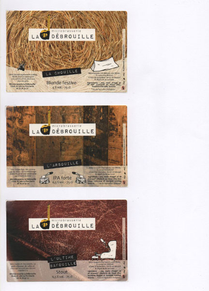 étiquettes de la collection