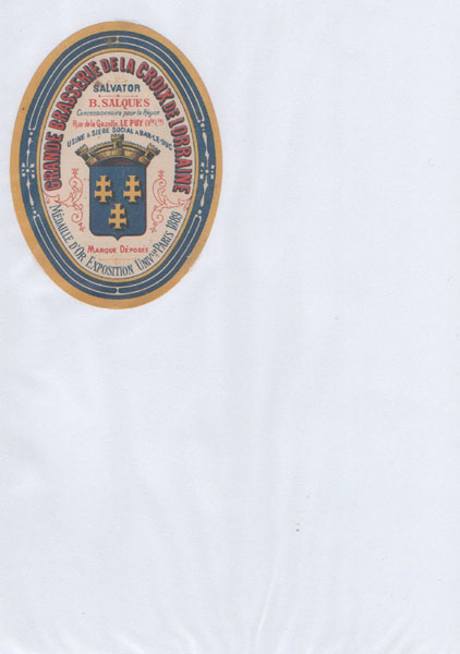 étiquettes de la collection