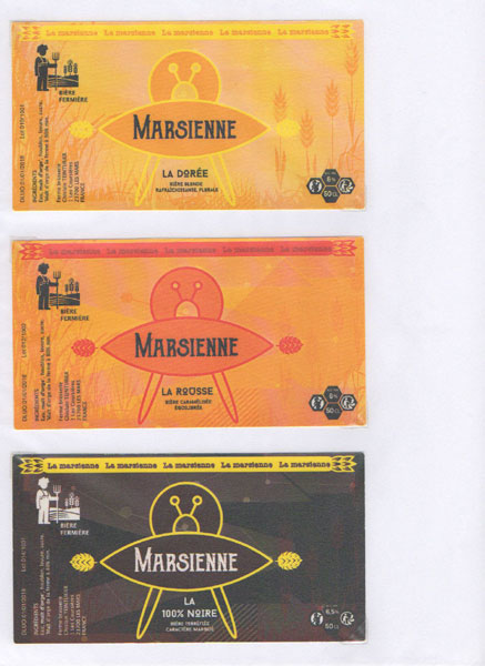 étiquettes de la collection