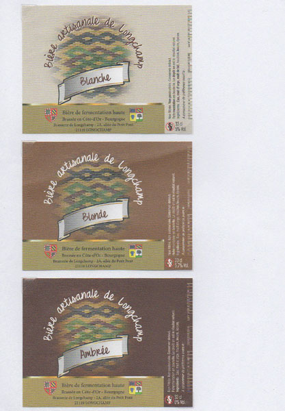 étiquettes de la collection