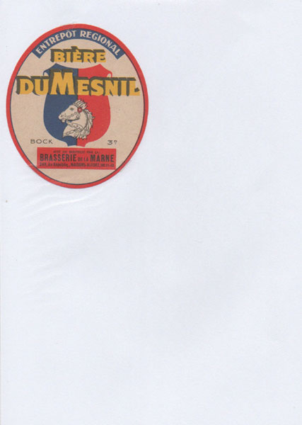 étiquettes de la collection