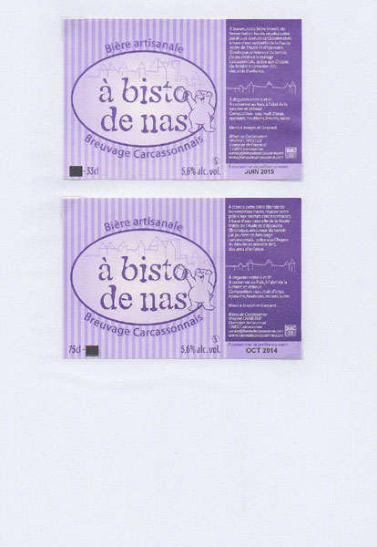 étiquettes de la collection