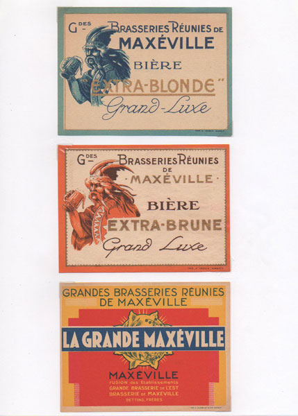 étiquettes de la collection
