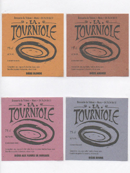 étiquettes de la collection