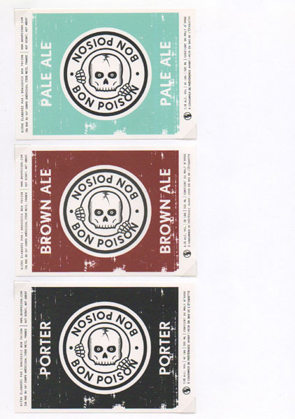 étiquettes de la collection