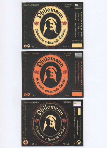 étiquettes de la collection