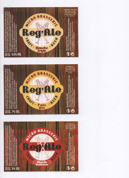 étiquettes de la collection