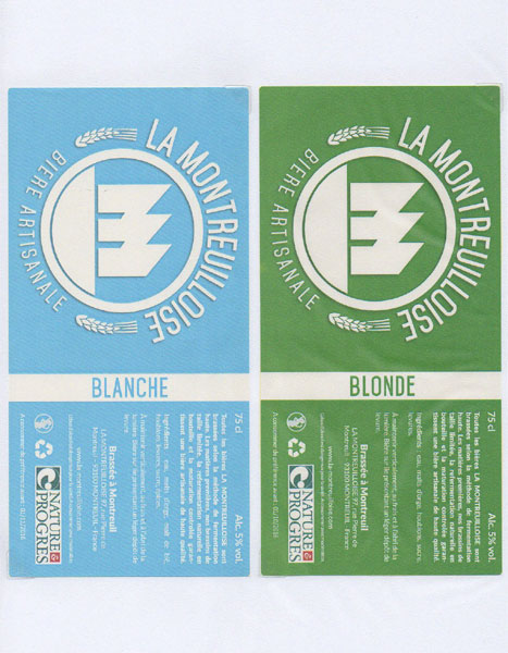 étiquettes de la collection