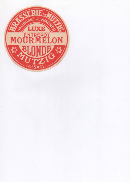 étiquettes de la collection