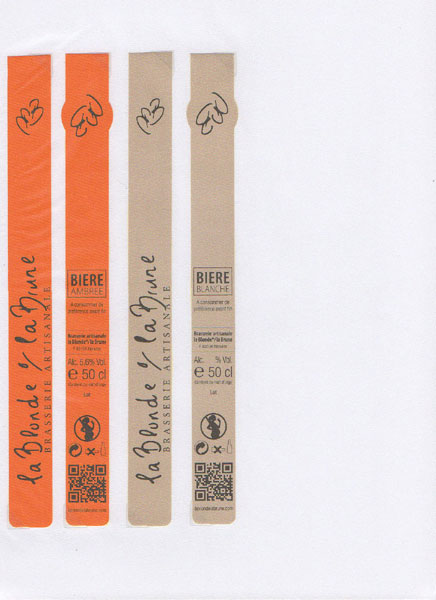 étiquettes de la collection