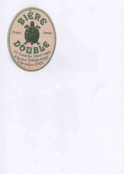 étiquettes de la collection