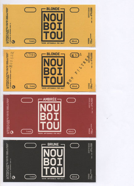 étiquettes de la collection