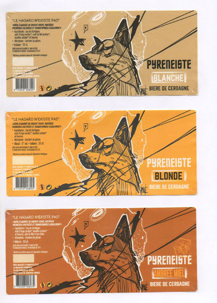 étiquettes de la collection