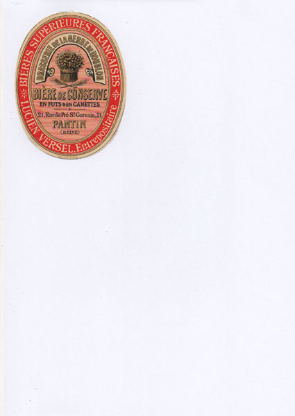étiquettes de la collection