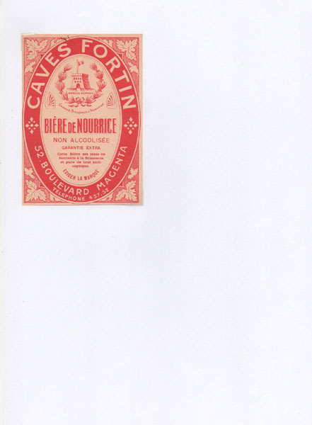 étiquettes de la collection
