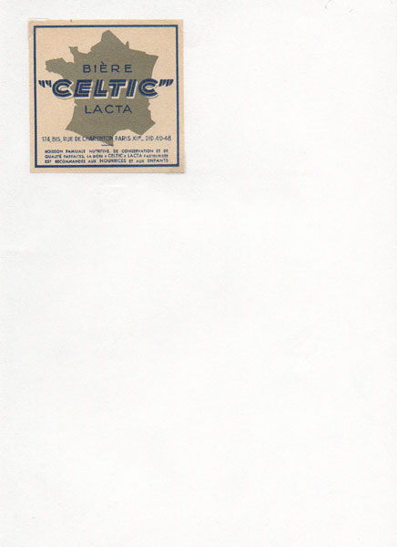 étiquettes de la collection
