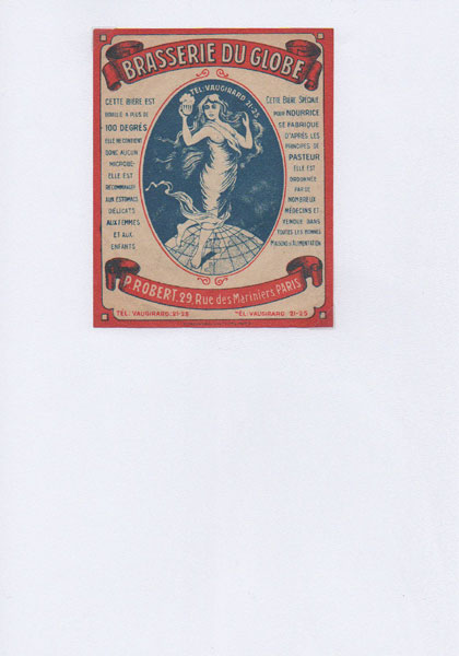 étiquettes de la collection