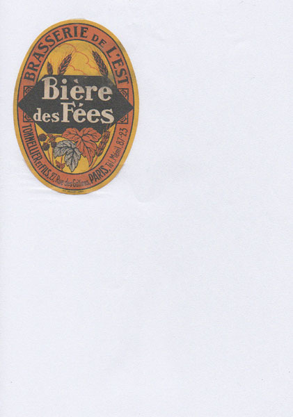 étiquettes de la collection