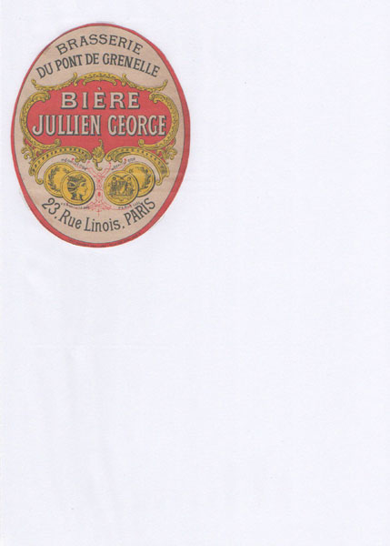 étiquettes de la collection
