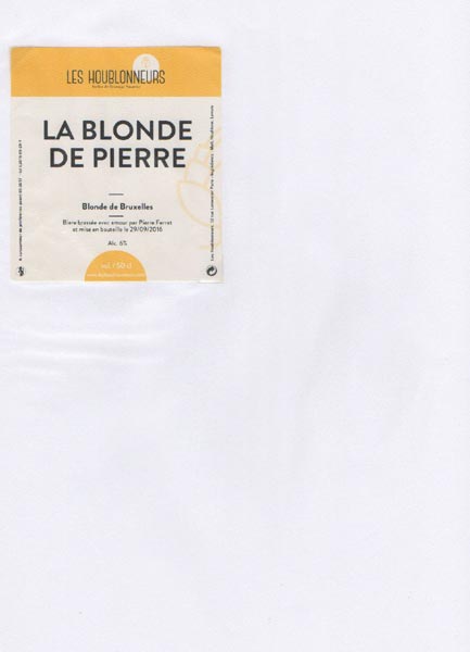 étiquettes de la collection