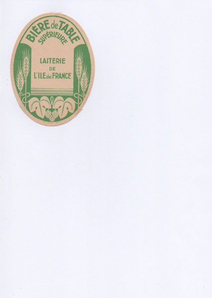étiquettes de la collection
